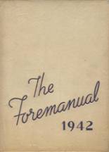 Foreman High School 1942 yearbook cover photo