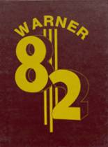 Warner High School 1982 yearbook cover photo