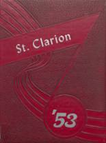 St. Clair County High School 1953 yearbook cover photo