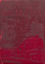 1953 Erie High School Yearbook from Erie, Kansas cover image