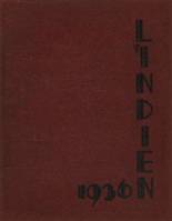 Indiana Joint High School 1936 yearbook cover photo