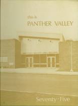 Panther Valley High School 1975 yearbook cover photo