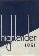 Grandview Heights High School 1951 yearbook cover photo