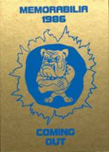 Addison High School 1986 yearbook cover photo