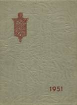Montrose High School 1951 yearbook cover photo