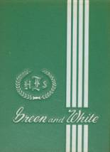 Easley High School 1962 yearbook cover photo