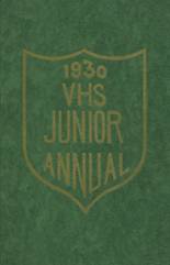 1930 Vernon-Verona-Sherrill High School Yearbook from Verona, New York cover image