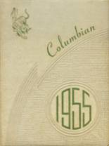 1955 Columbia High School Yearbook from Lake city, Florida cover image
