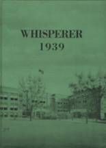 Wadsworth High School 1939 yearbook cover photo
