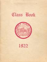Pawtucket High School 1922 yearbook cover photo