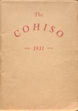 Cochranton Junior-Senior High School 1931 yearbook cover photo