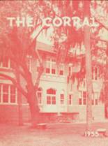 La Belle High School 1955 yearbook cover photo
