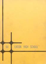 Eaton High School 1964 yearbook cover photo