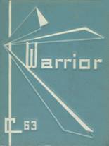 West Branch High School 1963 yearbook cover photo