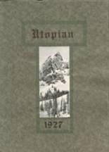 1927 Morgan High School Yearbook from Morgan, Utah cover image