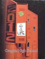 Oregon High School 2012 yearbook cover photo