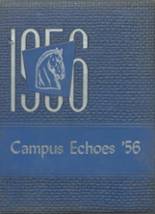 Cameron High School 1956 yearbook cover photo