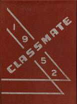 Washington High School 1952 yearbook cover photo