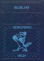 Geronimo High School 1986 yearbook cover photo
