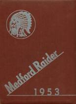 Medford High School 1953 yearbook cover photo