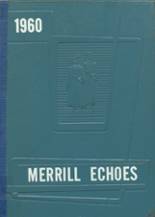Merrill High School 1960 yearbook cover photo
