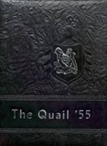 Quail High School 1955 yearbook cover photo