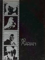 Marian High School 1982 yearbook cover photo