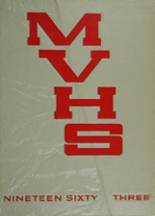 Mount Vernon High School 1963 yearbook cover photo