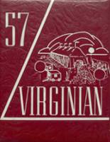 Virginia High School 1957 yearbook cover photo