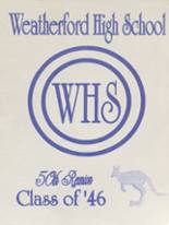 Weatherford High School 1996 yearbook cover photo