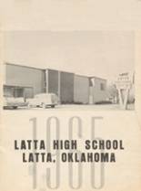 Latta High School 1965 yearbook cover photo