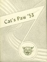 Elgin High School 1953 yearbook cover photo