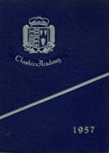 Cheshire Academy 1957 yearbook cover photo