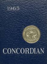 Concord High School 1965 yearbook cover photo