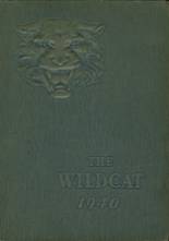 Wink High School 1940 yearbook cover photo