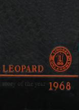 Lindsay High School 1968 yearbook cover photo