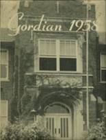 Cerro Gordo High School 1958 yearbook cover photo