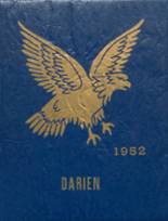 Darien High School 1952 yearbook cover photo