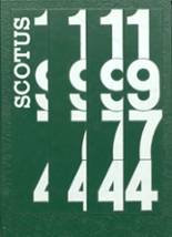 1974 Scotus Central Catholic Junior-Senior High School Yearbook from Columbus, Nebraska cover image