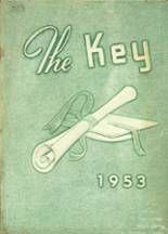 Penn Yan Academy 1953 yearbook cover photo