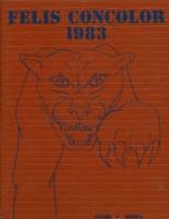 Parkview High School 1983 yearbook cover photo