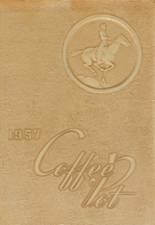 1957 Coffee High School Yearbook from Florence, Alabama cover image