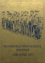 Moorefield High School 1977 yearbook cover photo