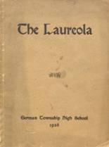 German Township High School 1926 yearbook cover photo