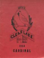 1954 Clear Lake High School Yearbook from Clear lake, South Dakota cover image