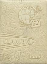 Manti High School 1952 yearbook cover photo