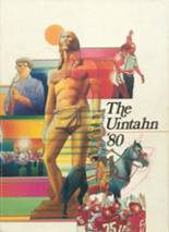 Uintah High School 1980 yearbook cover photo