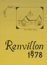 Renville High School 1978 yearbook cover photo