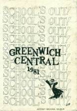 Greenwich Central High School 1981 yearbook cover photo