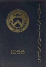 Trinity-Pawling School  1958 yearbook cover photo